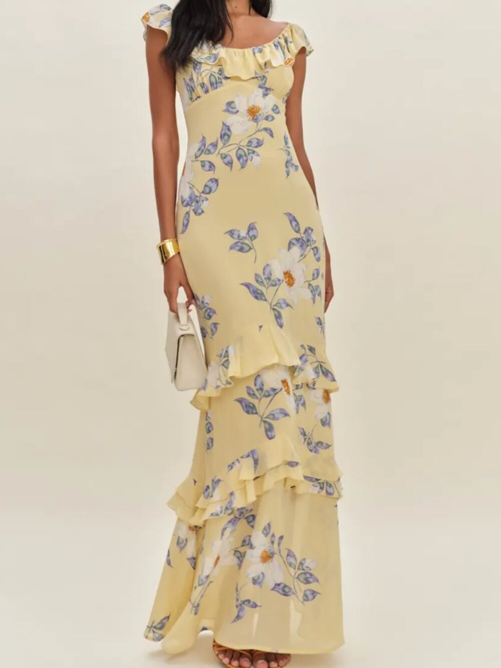Reformation Tripoli Dress - New Day (Yellow)